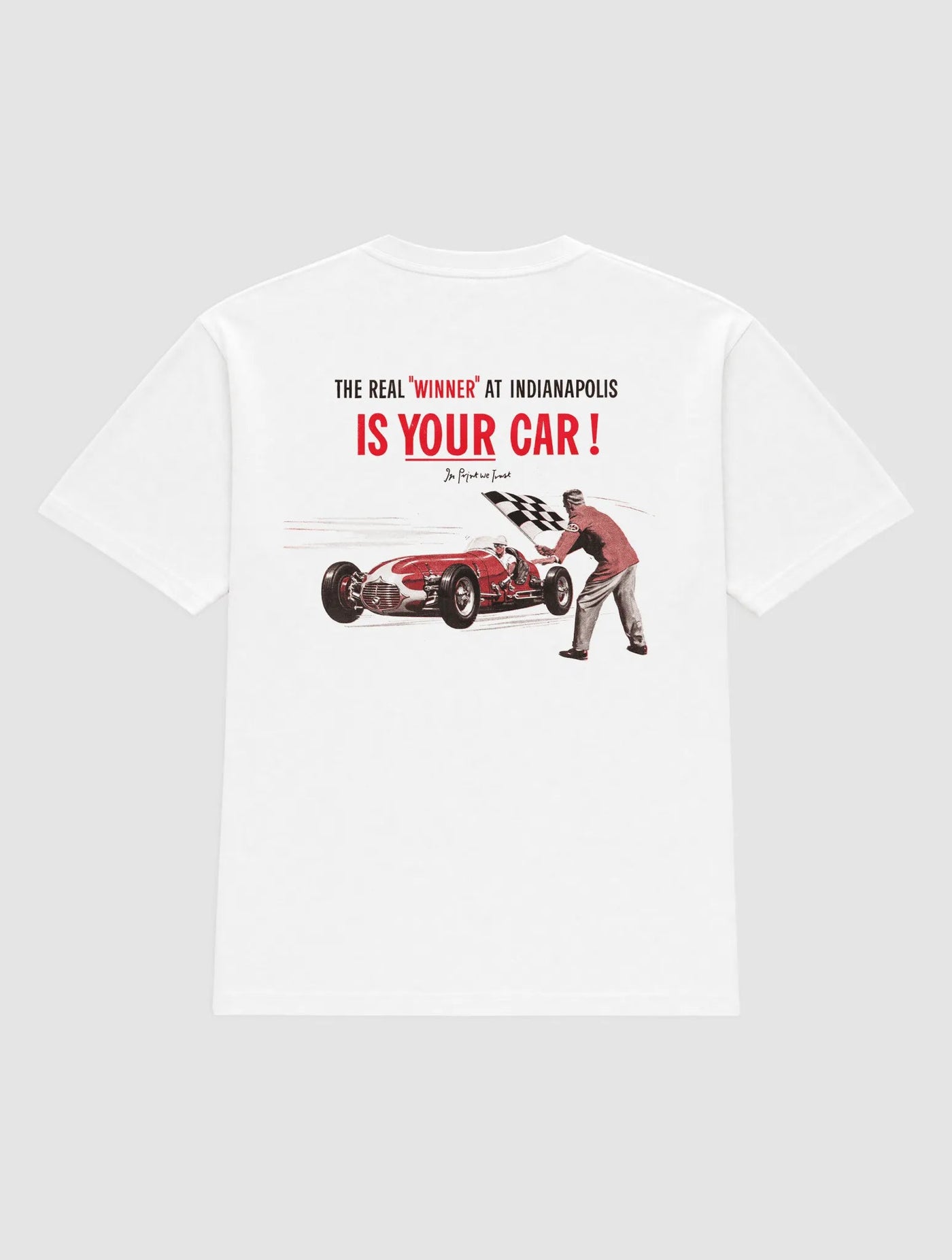 the real winner heavyweight tee - In Print We Trust