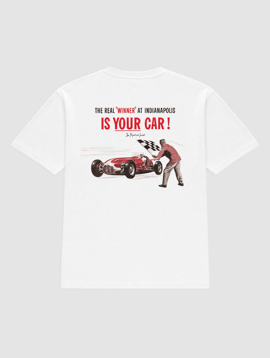 the real winner heavyweight tee - In Print We Trust