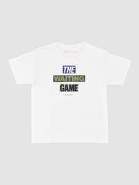 the waiting game baby tee - In Print We Trust