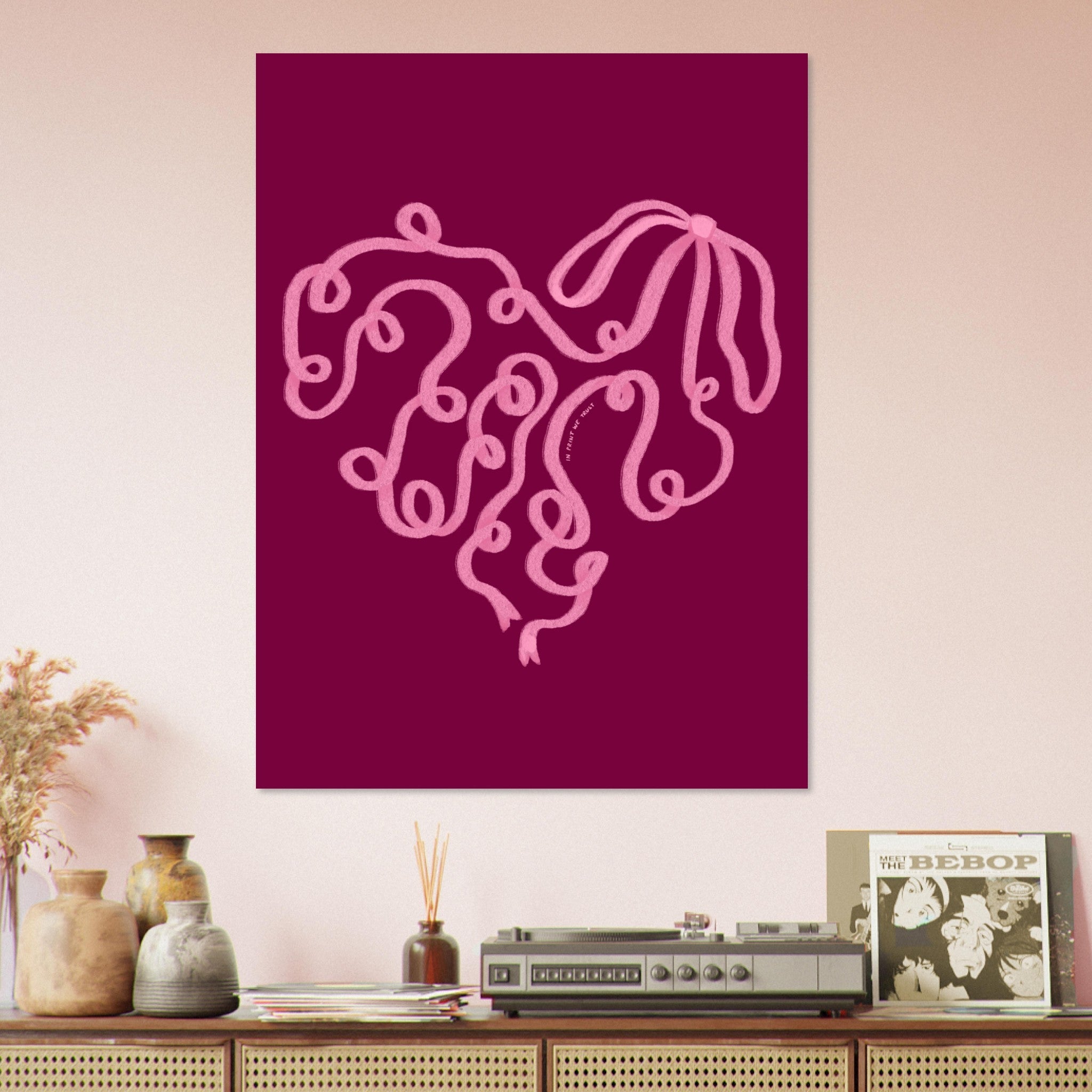 'Tie the Knot' art print - In Print We Trust