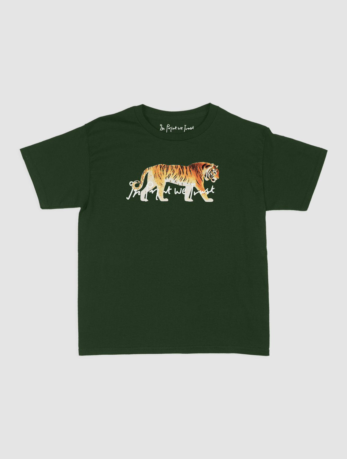 tiger baby tee - In Print We Trust