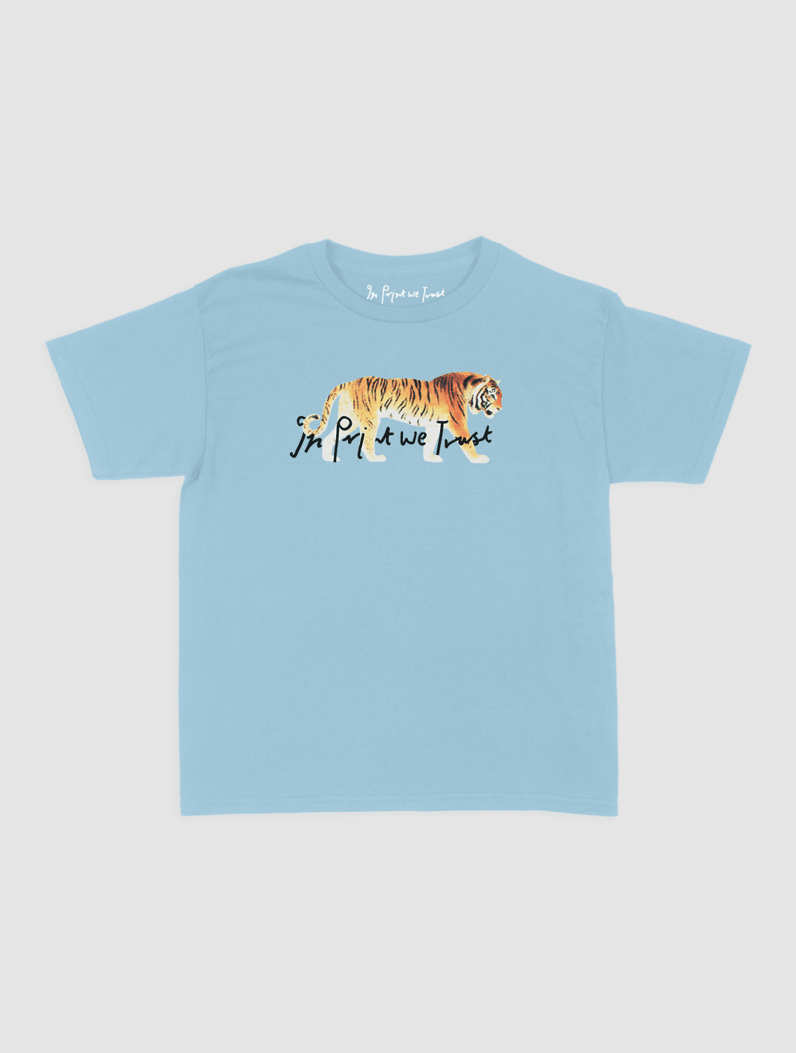 tiger baby tee - In Print We Trust