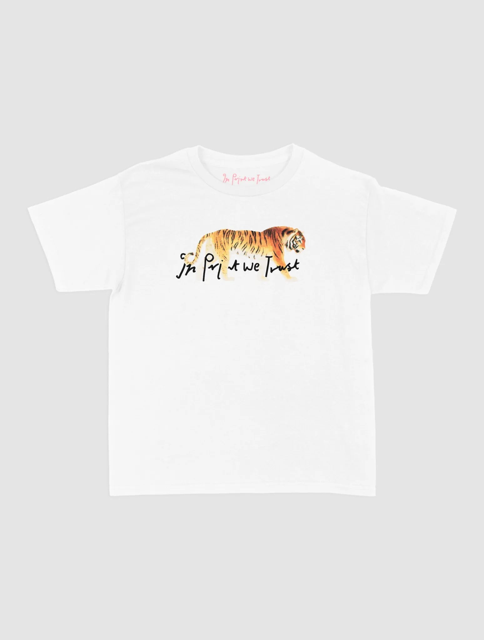 tiger baby tee - In Print We Trust