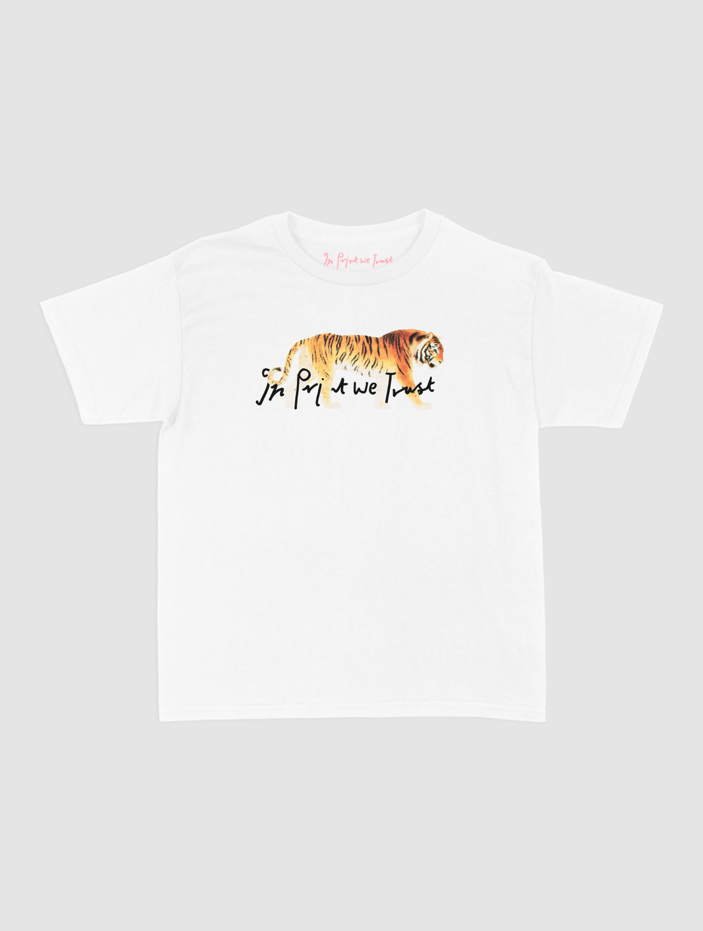 tiger baby tee - In Print We Trust