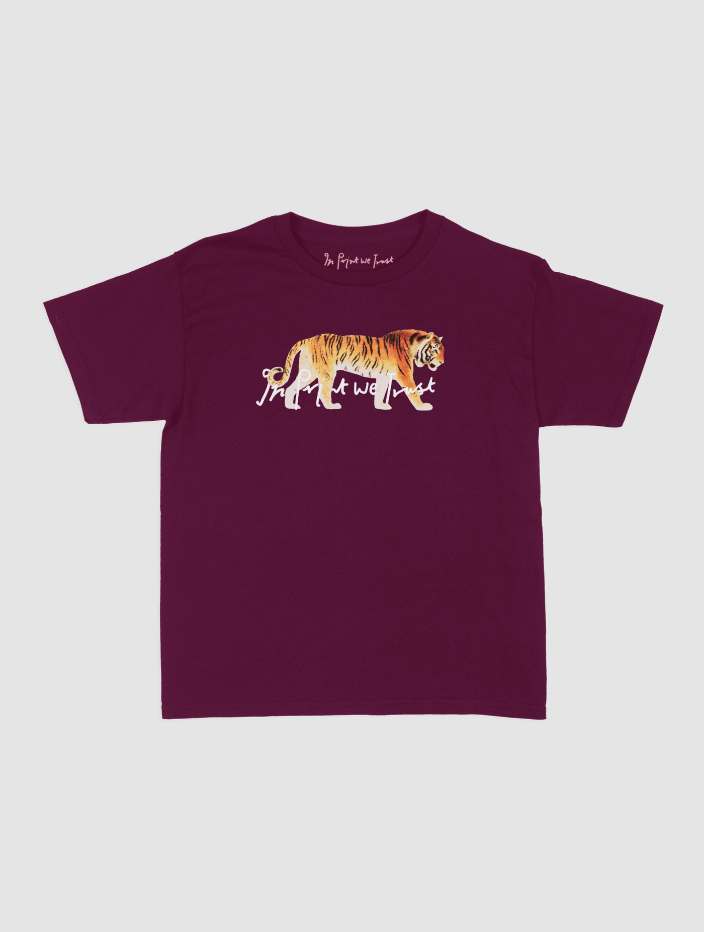 tiger baby tee - In Print We Trust