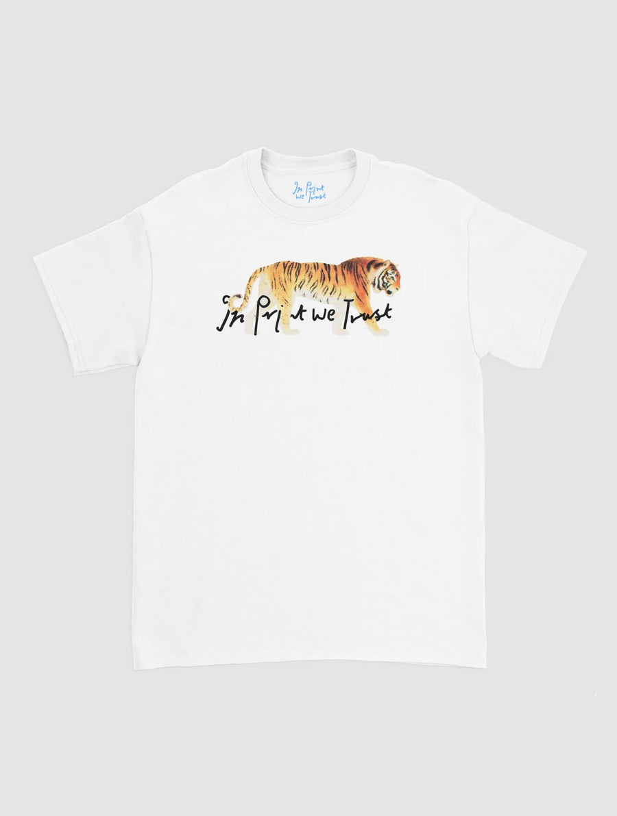 tiger classic tee - In Print We Trust