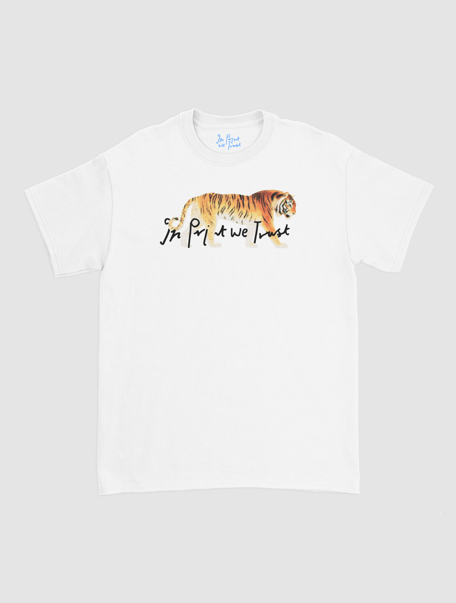 tiger classic tee - In Print We Trust