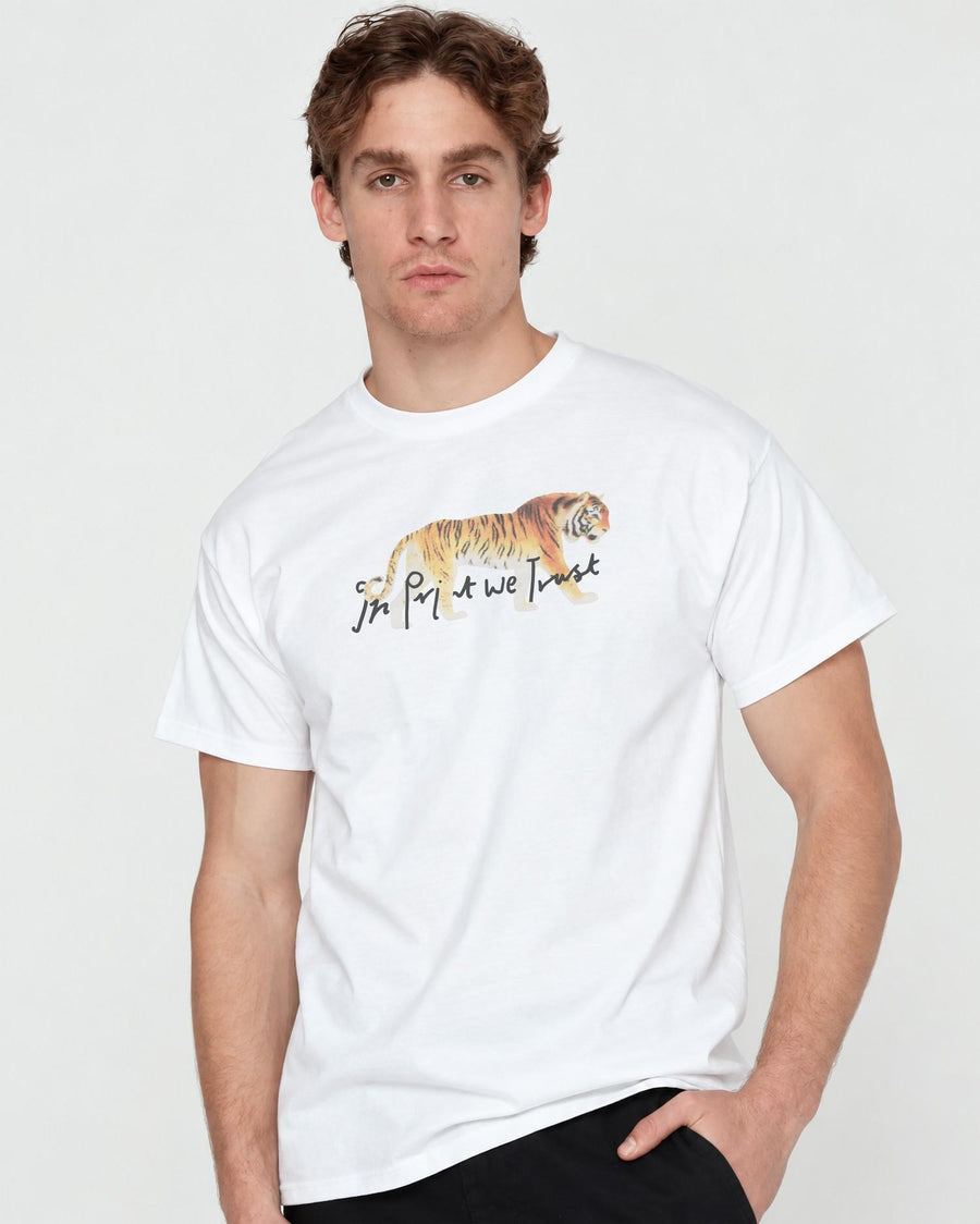 tiger classic tee - In Print We Trust
