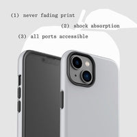 tiger tough iPhone case - In Print We Trust