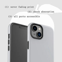 tiger tough iPhone case - In Print We Trust