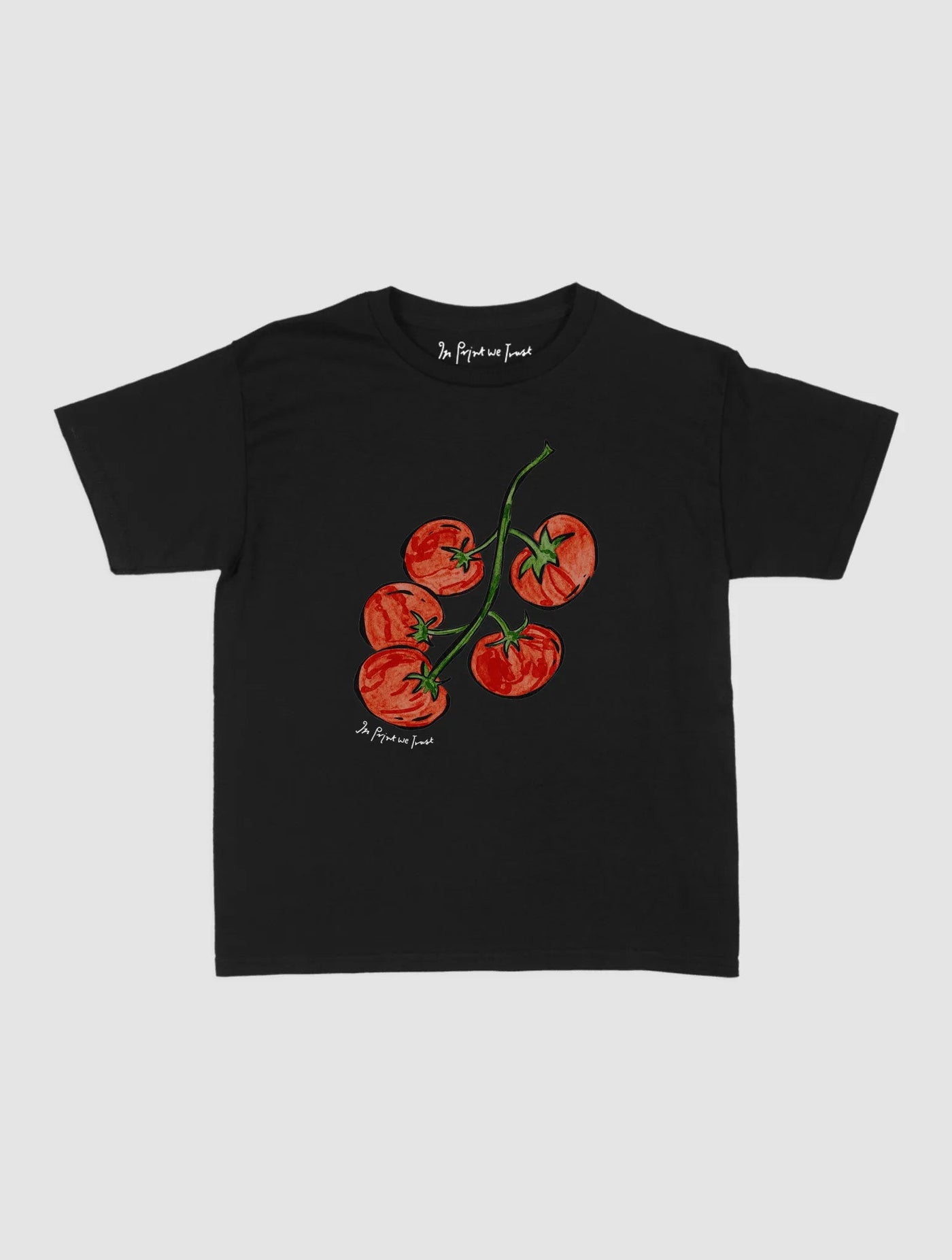 tomatoes baby tee - In Print We Trust