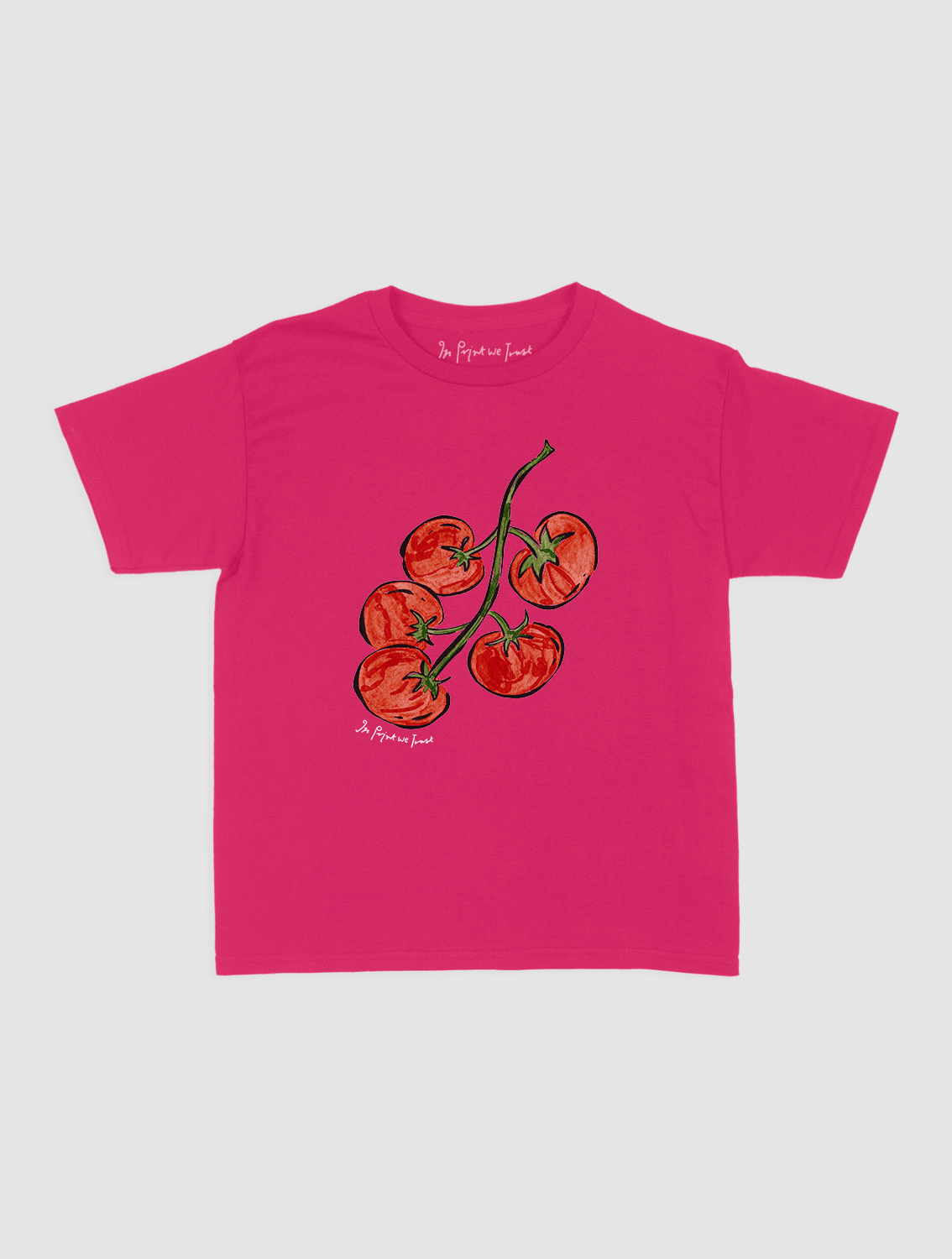 tomatoes baby tee - In Print We Trust