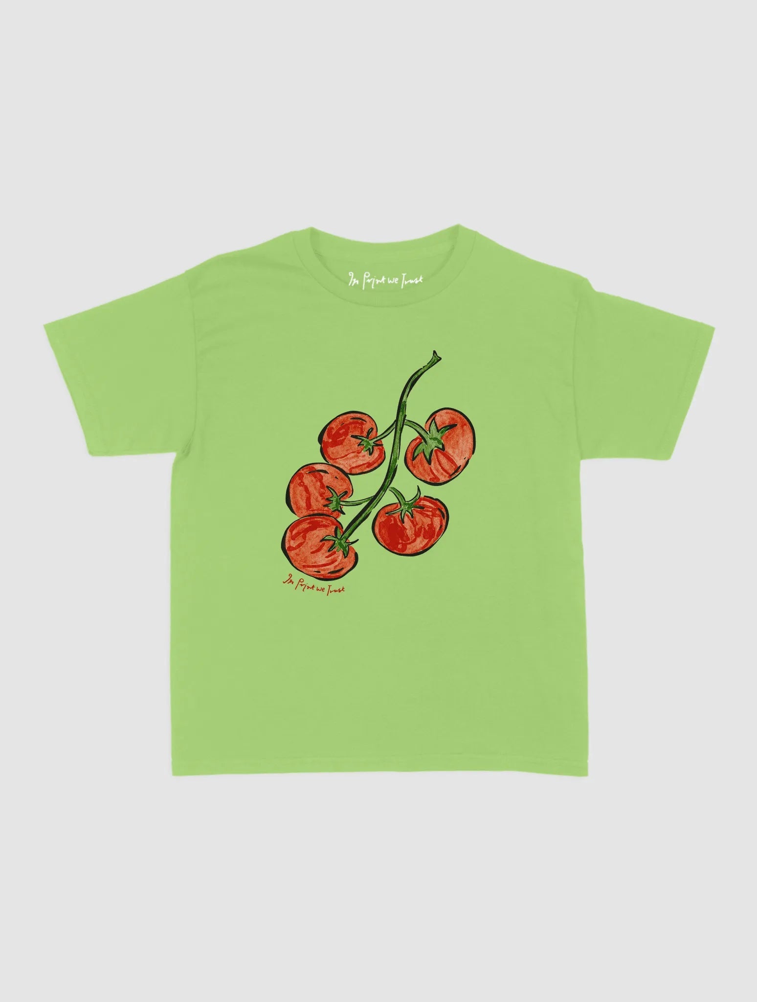 tomatoes baby tee - In Print We Trust