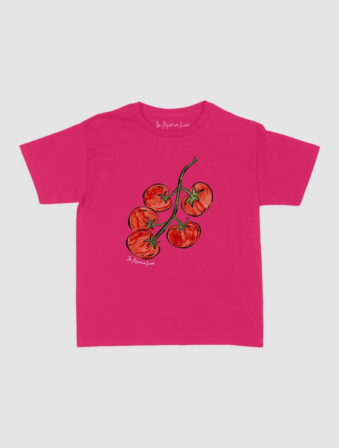 tomatoes baby tee - In Print We Trust