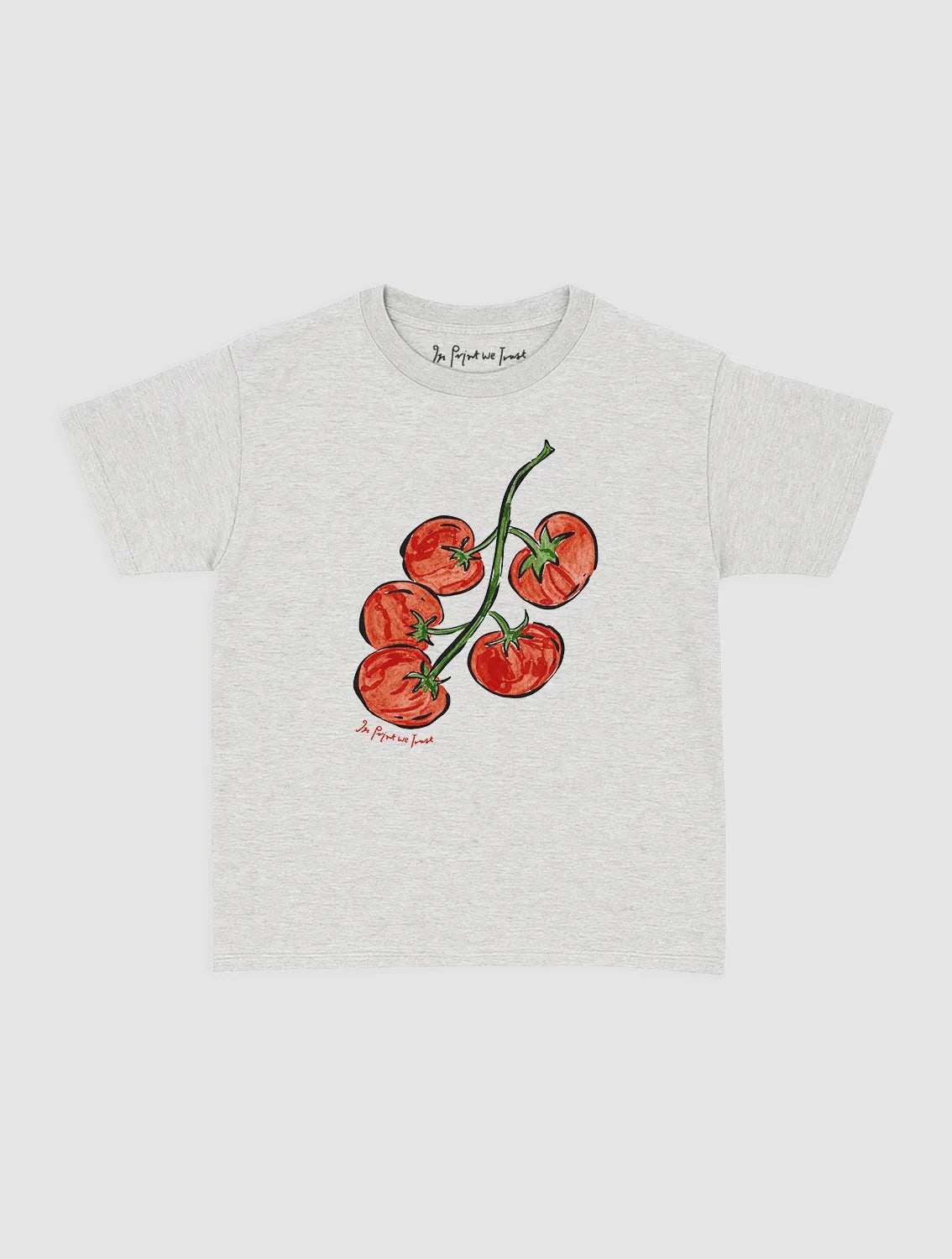 tomatoes baby tee - In Print We Trust