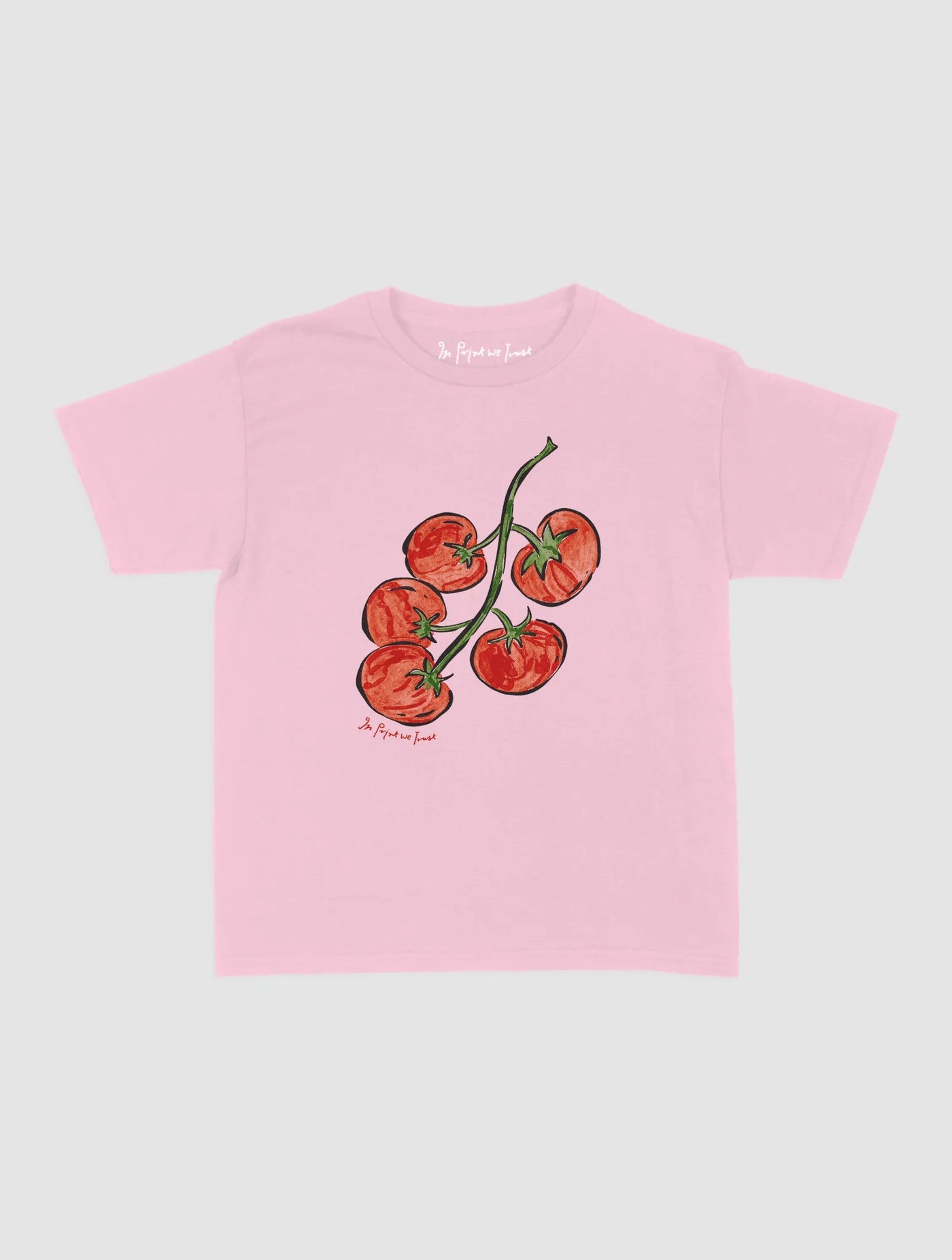 tomatoes baby tee - In Print We Trust