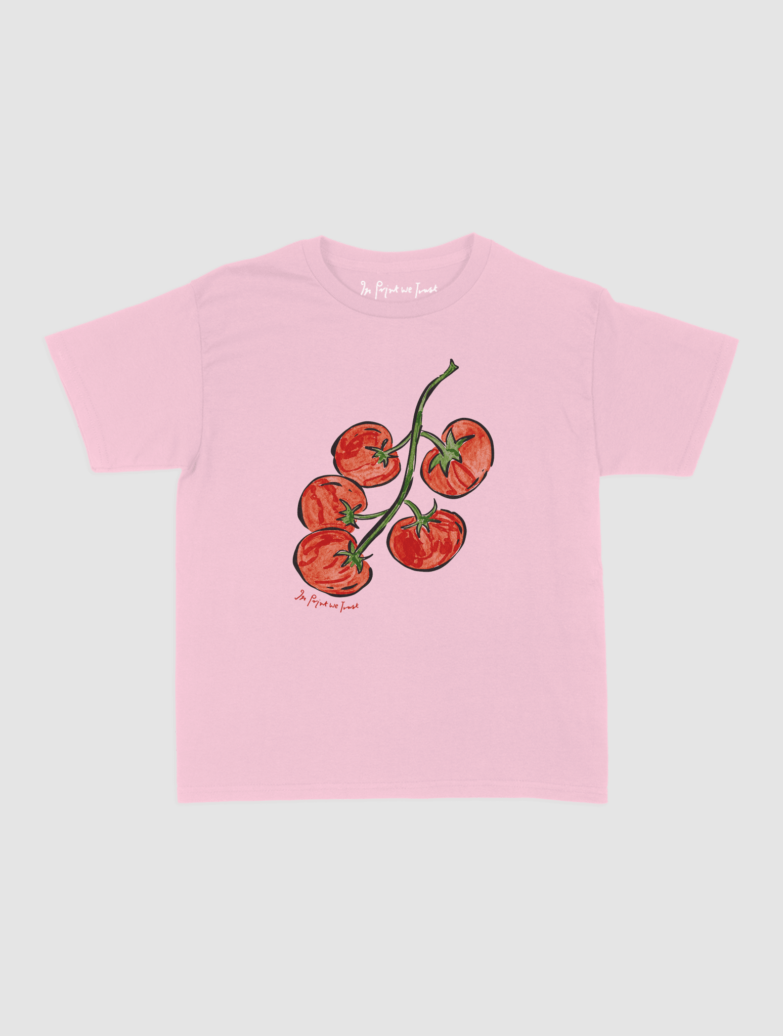 tomatoes baby tee - In Print We Trust