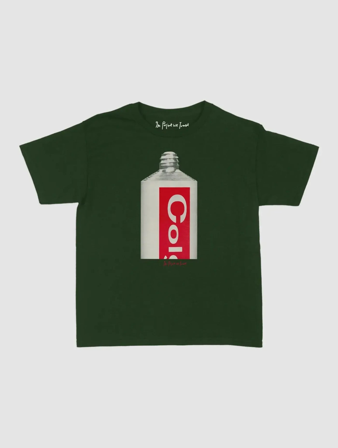 toothpaste baby tee - In Print We Trust