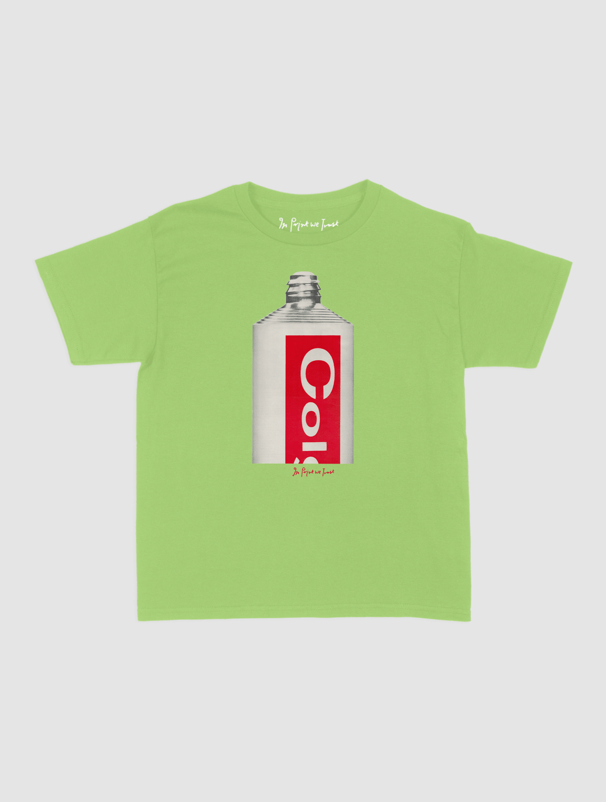 toothpaste baby tee - In Print We Trust