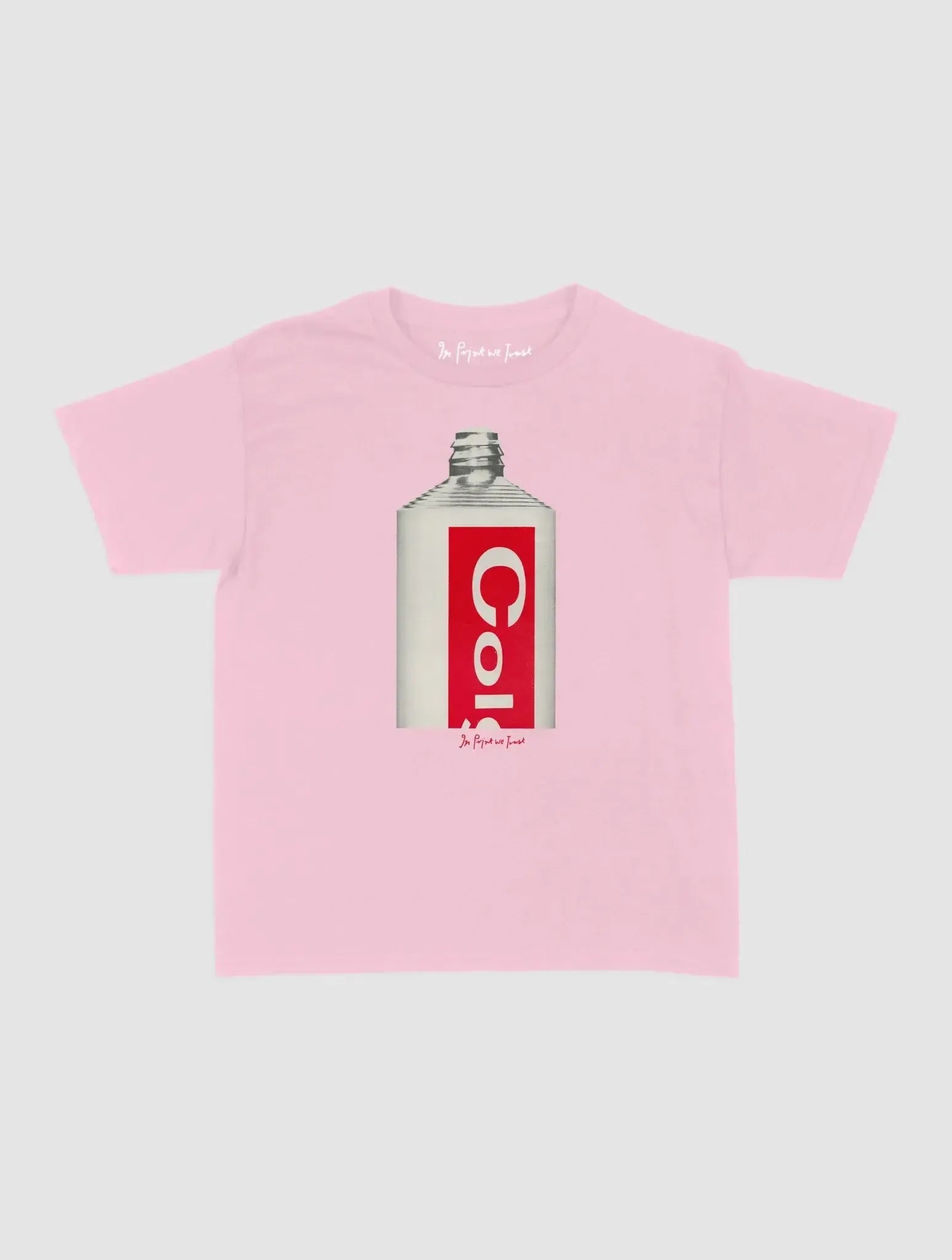 toothpaste baby tee - In Print We Trust