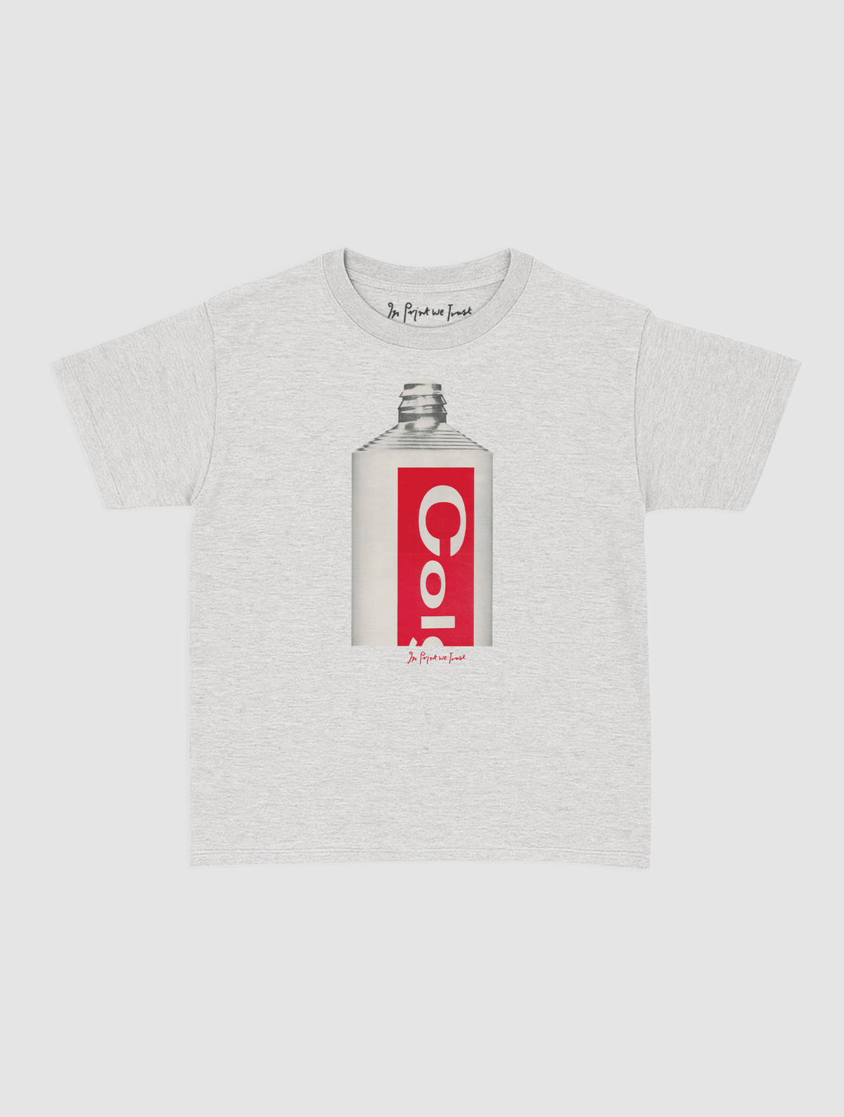 toothpaste baby tee - In Print We Trust