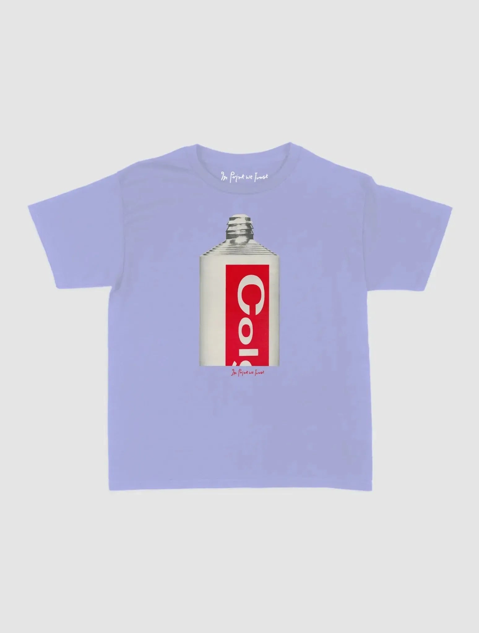 toothpaste baby tee - In Print We Trust