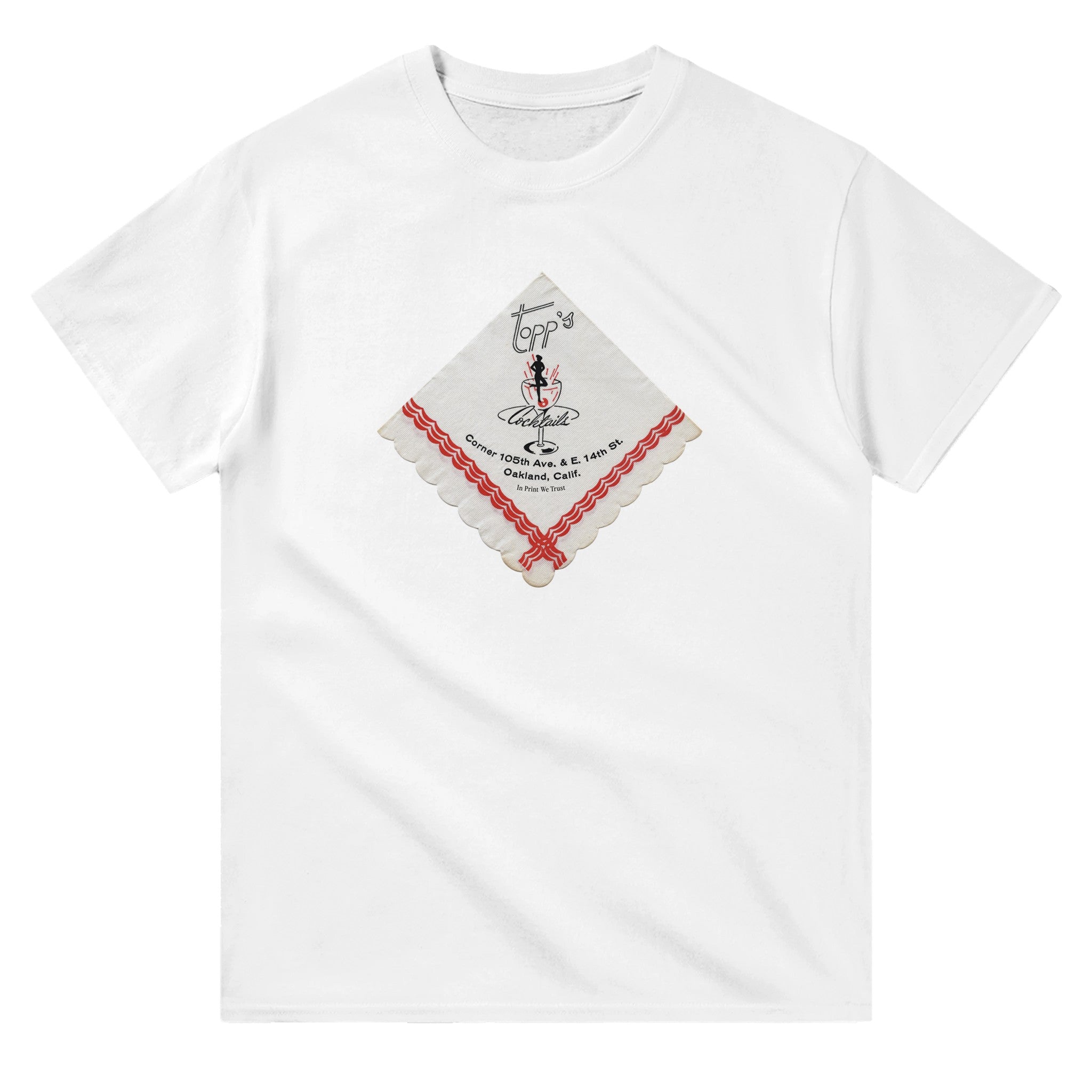 'Topp's Cocktails' classic tee - In Print We Trust