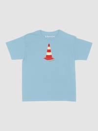 traffic cone baby tee - In Print We Trust