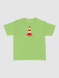traffic cone baby tee - In Print We Trust