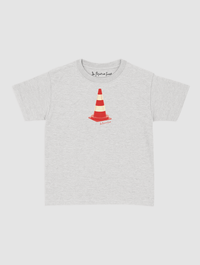 traffic cone baby tee - In Print We Trust