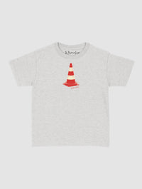 traffic cone baby tee - In Print We Trust