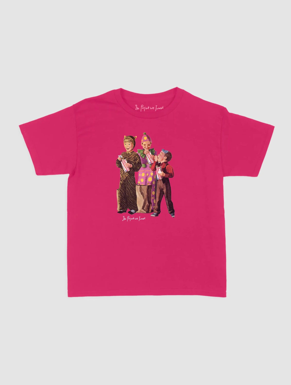 trick or treat baby tee - In Print We Trust