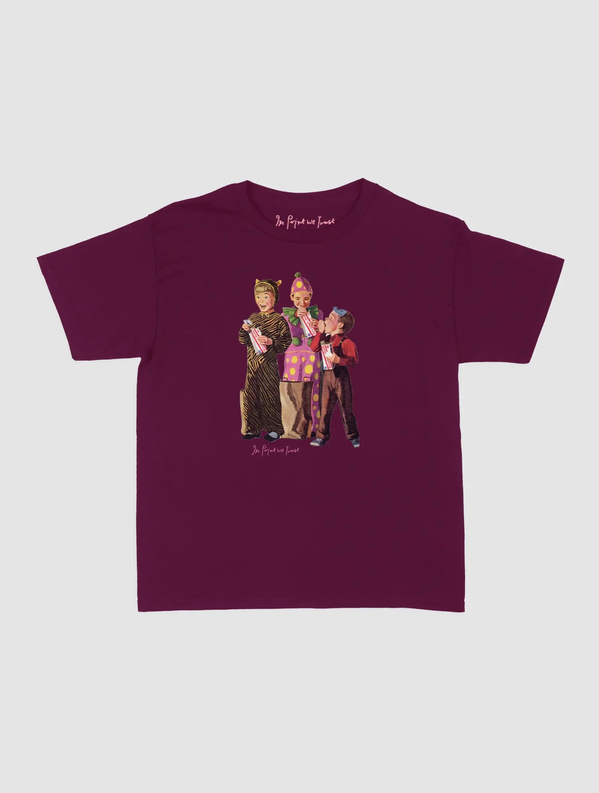 trick or treat baby tee - In Print We Trust