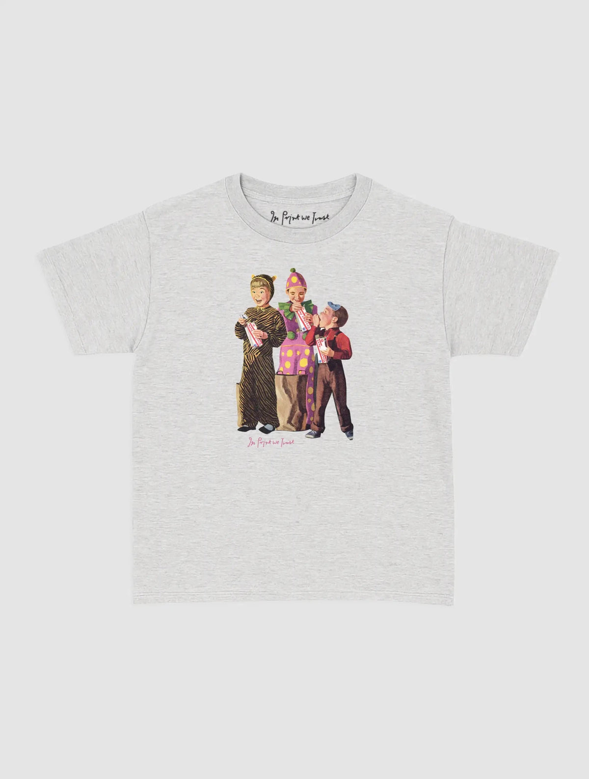 trick or treat baby tee - In Print We Trust