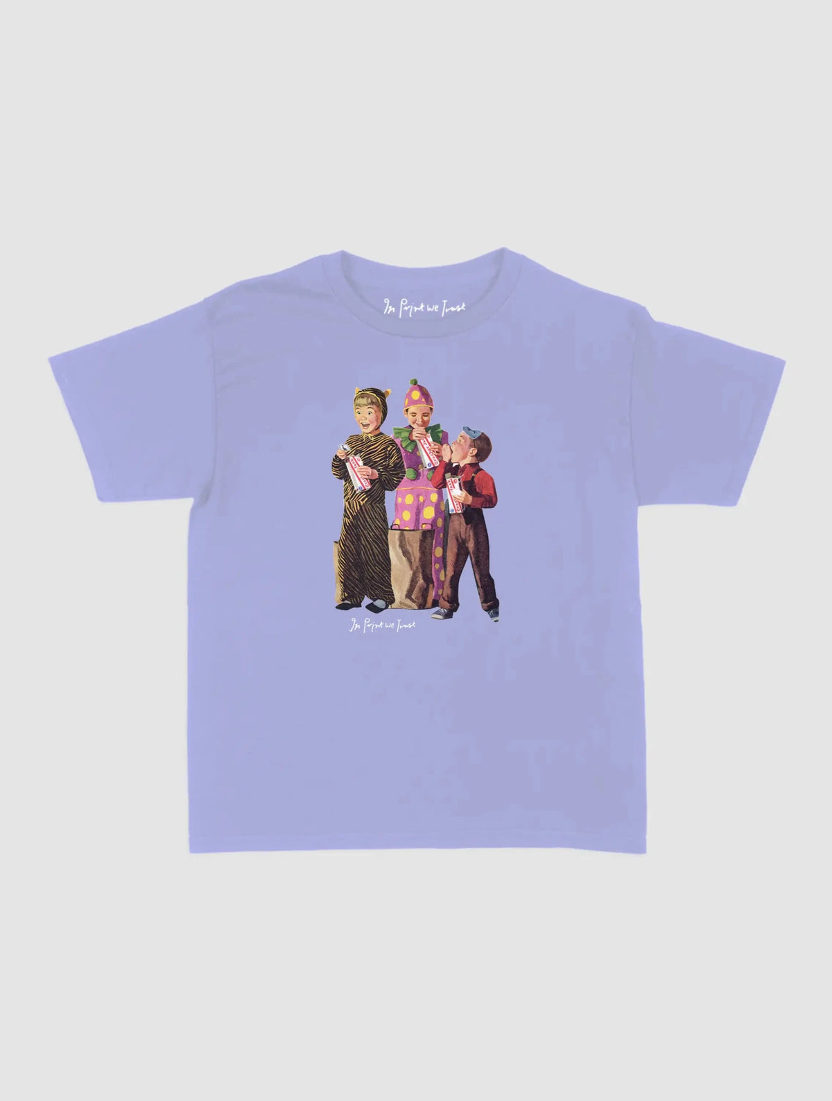 trick or treat baby tee - In Print We Trust