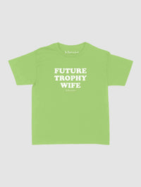 trophy wife baby tee - In Print We Trust
