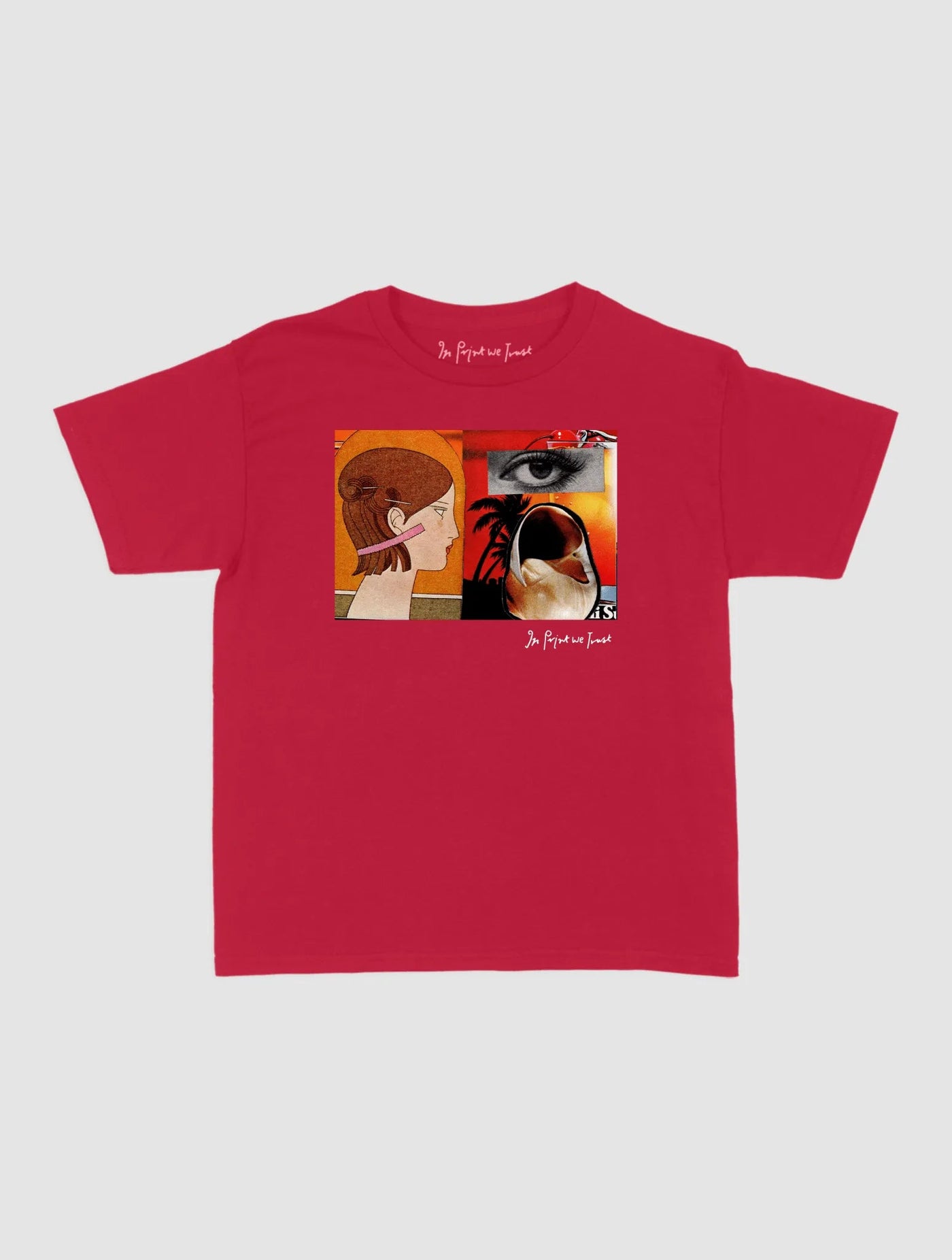 tropical baby tee - In Print We Trust