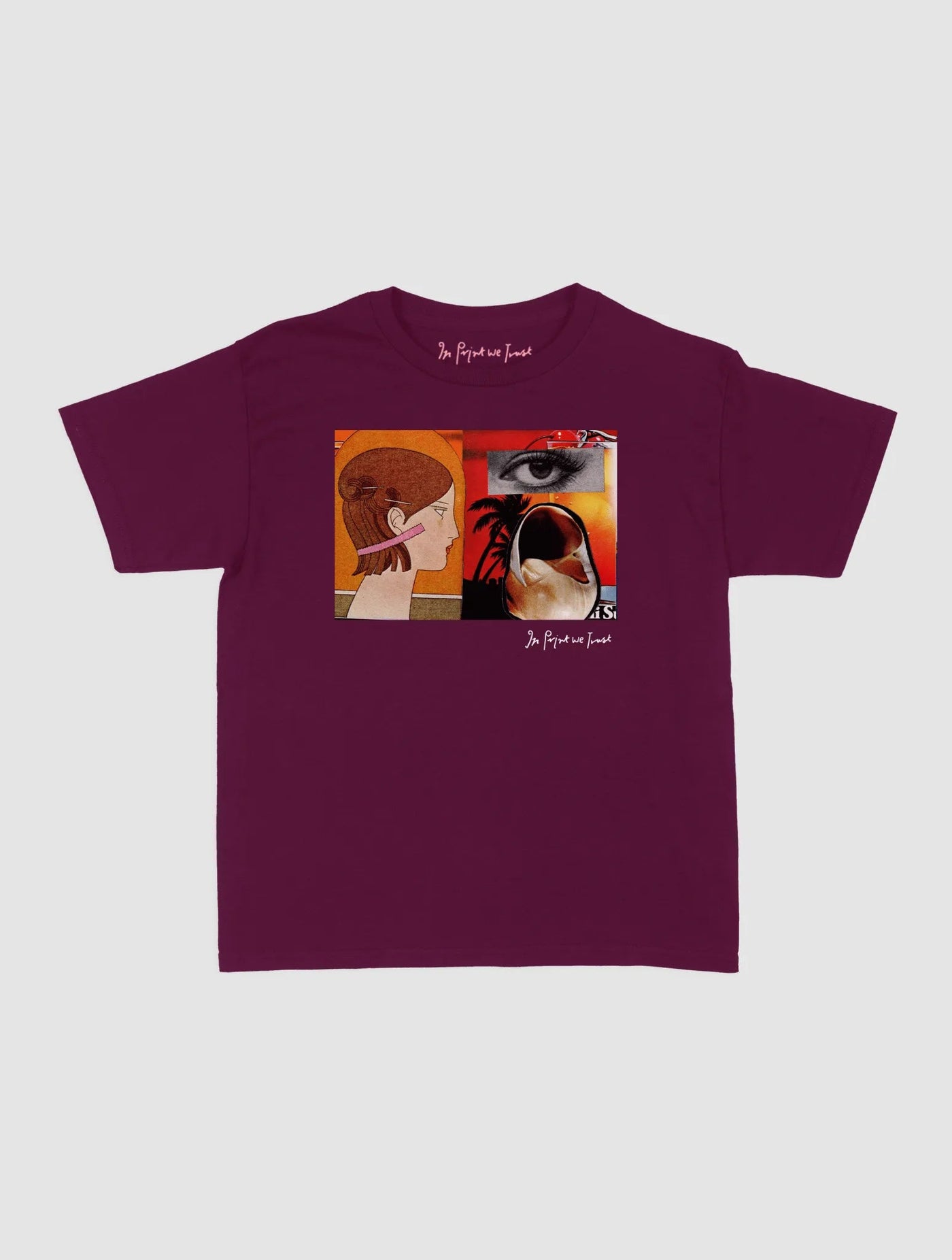 tropical baby tee - In Print We Trust
