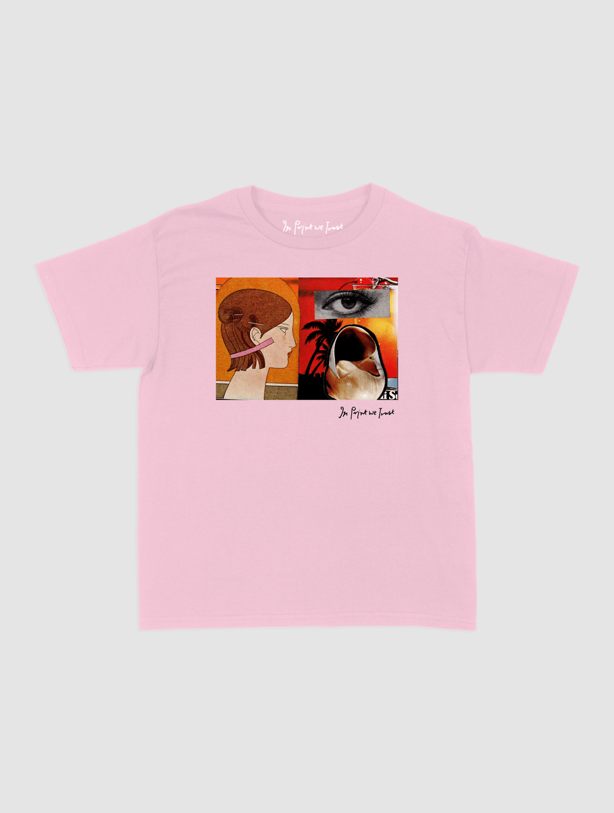 tropical baby tee - In Print We Trust