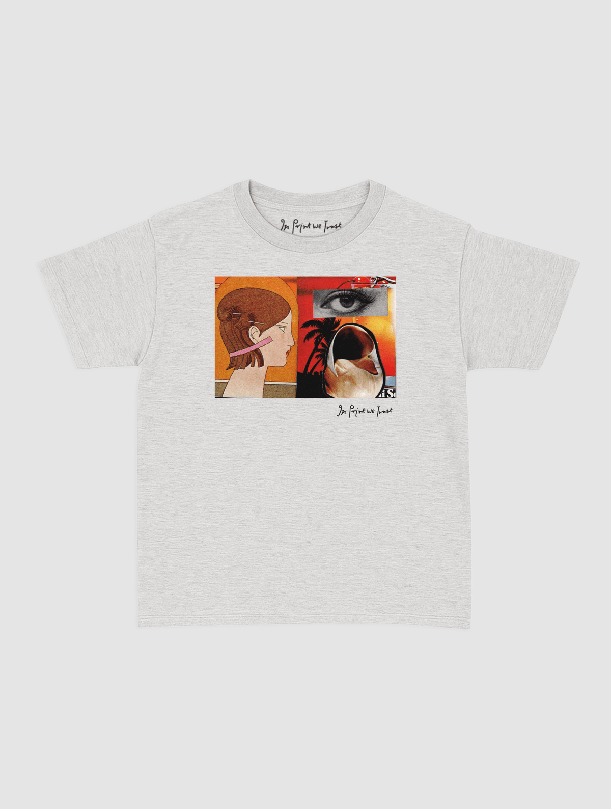 tropical baby tee - In Print We Trust