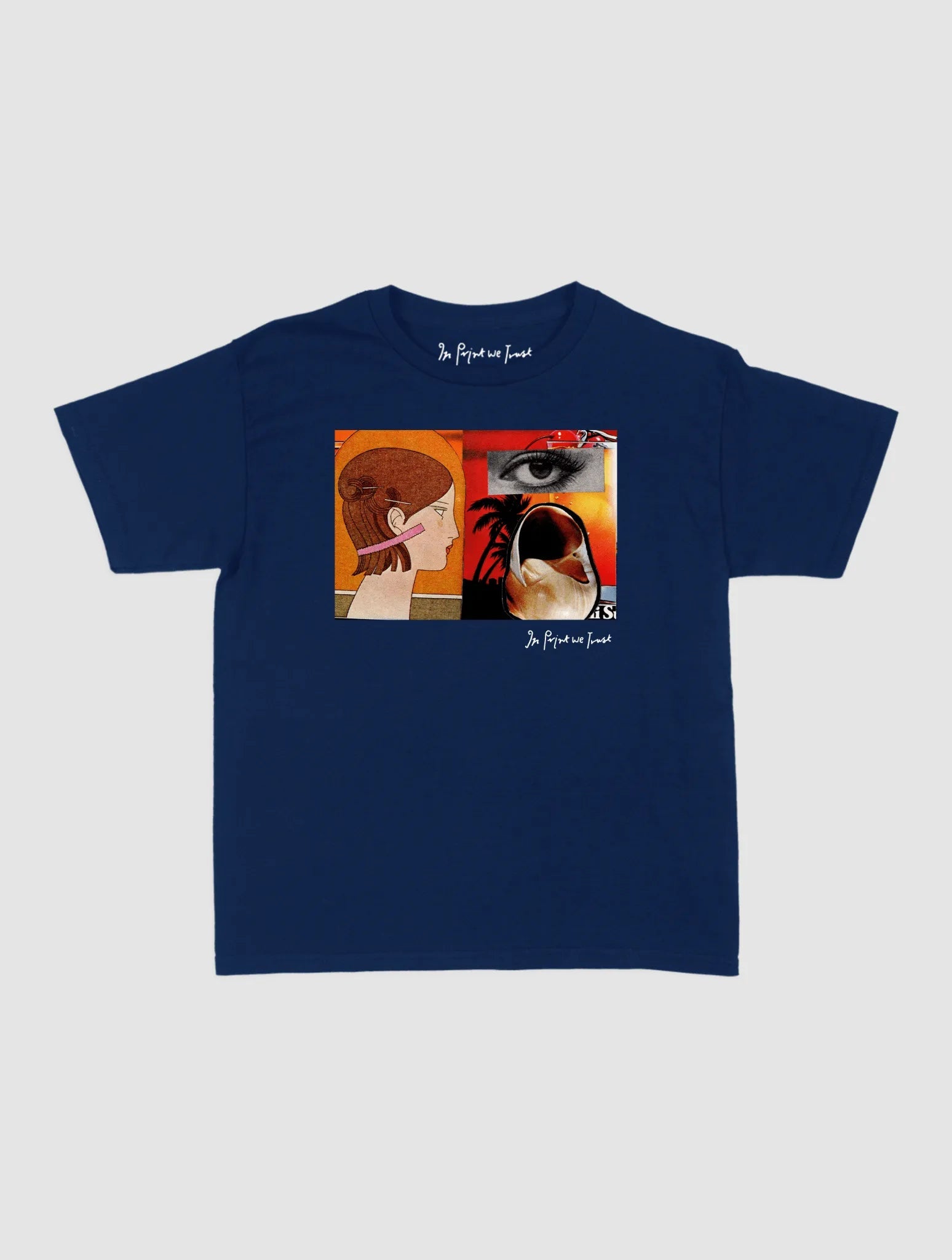 tropical baby tee - In Print We Trust