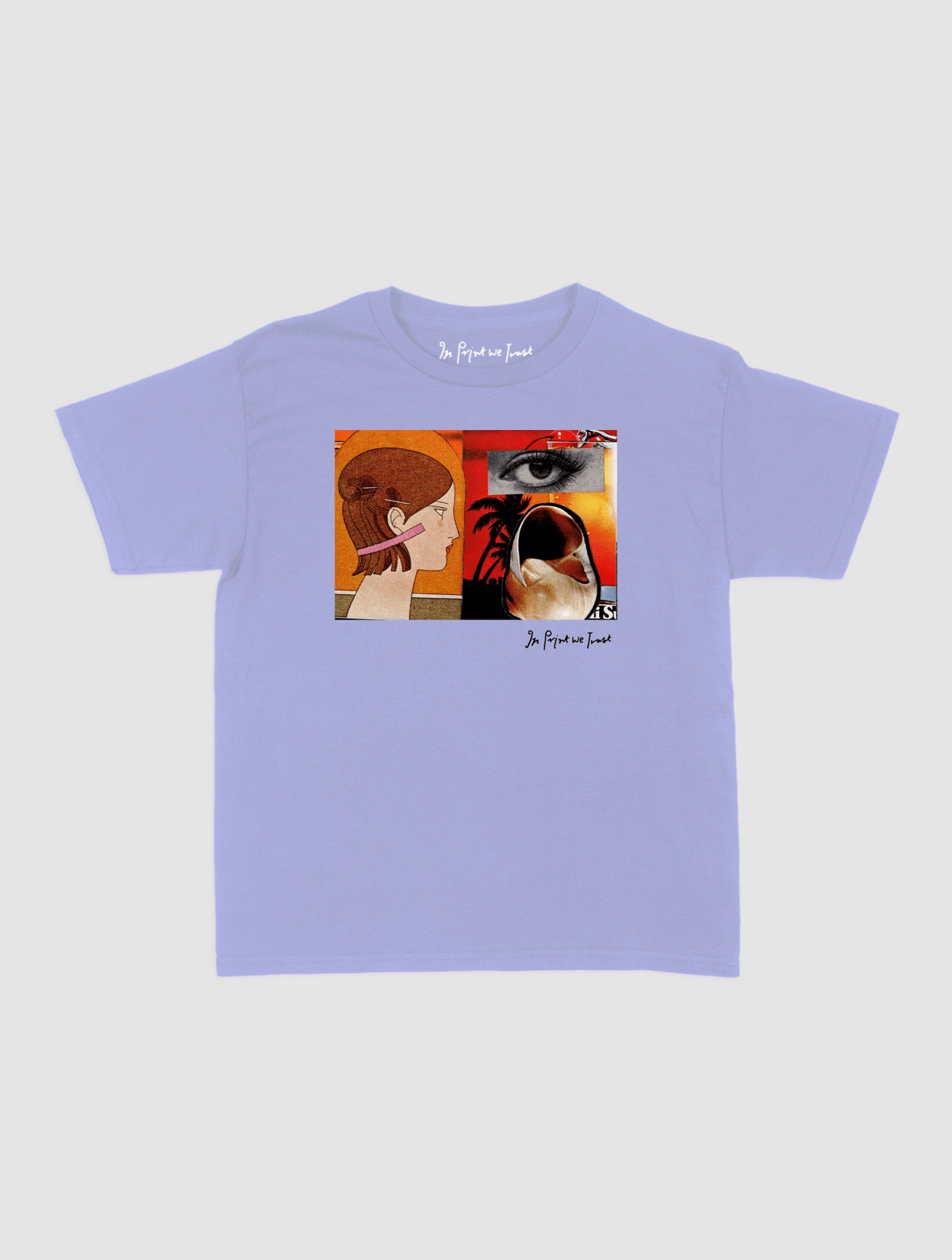 tropical baby tee - In Print We Trust