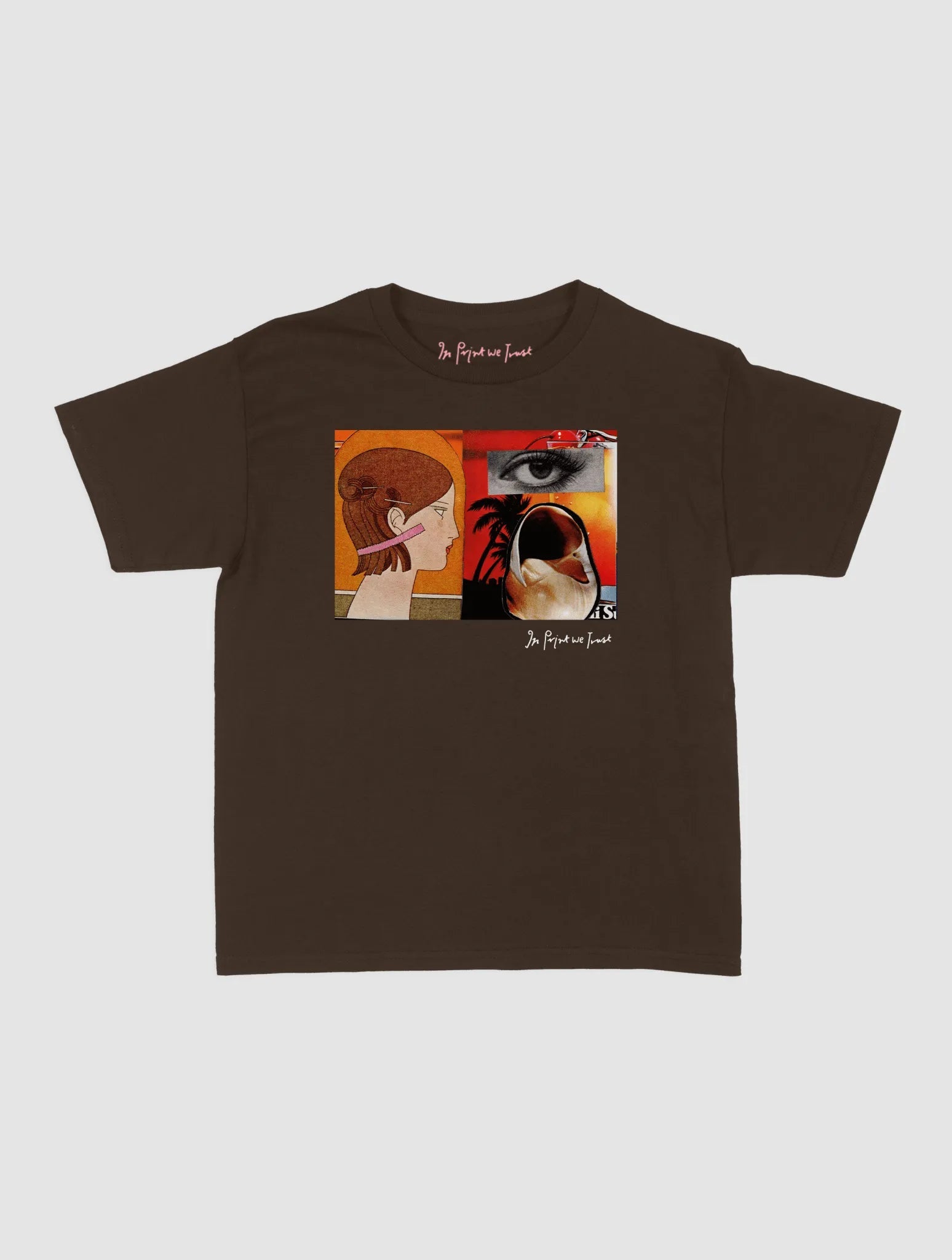 tropical baby tee - In Print We Trust