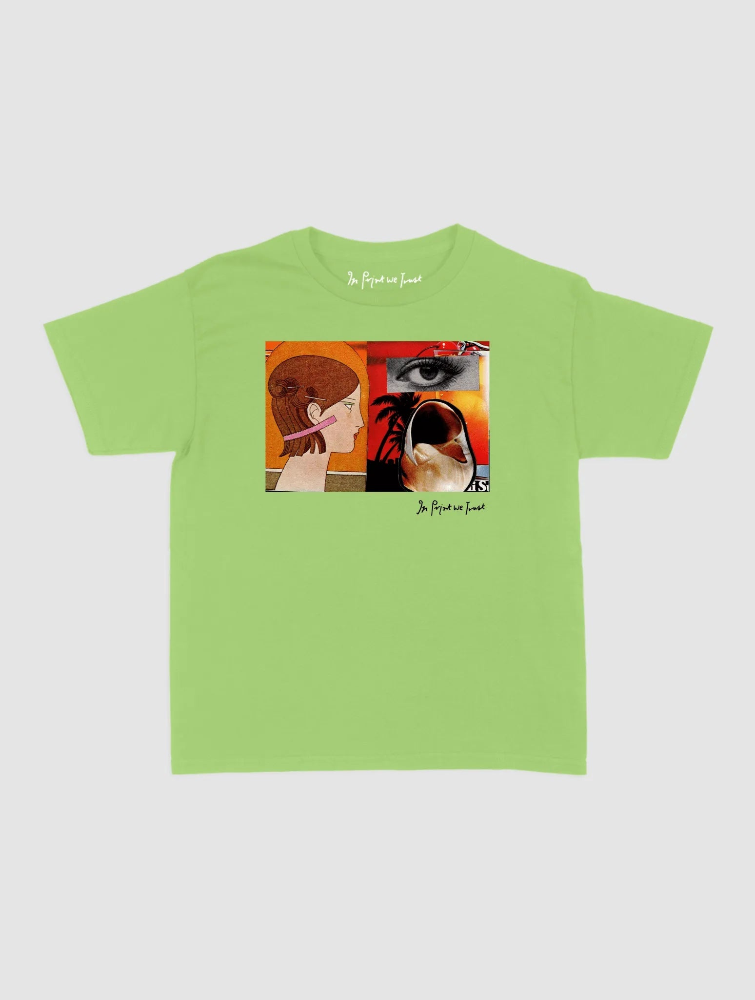 tropical baby tee - In Print We Trust