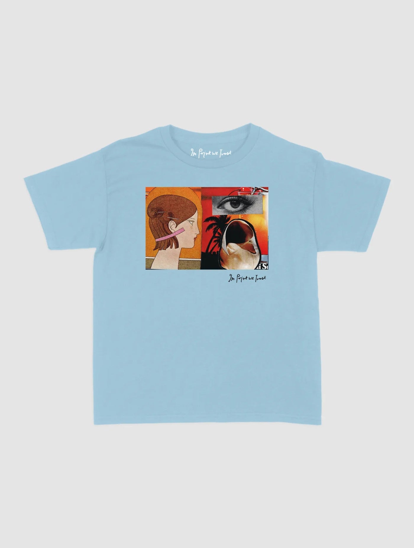 tropical baby tee - In Print We Trust