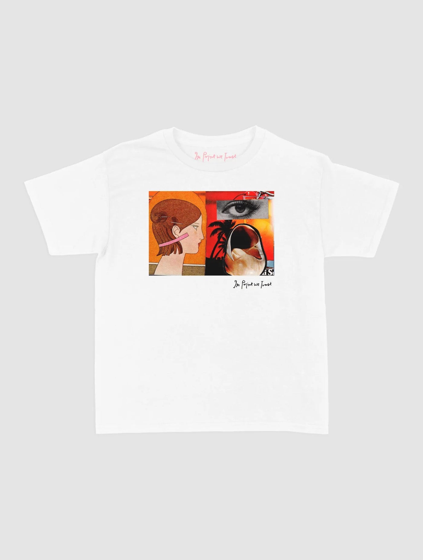 tropical baby tee - In Print We Trust