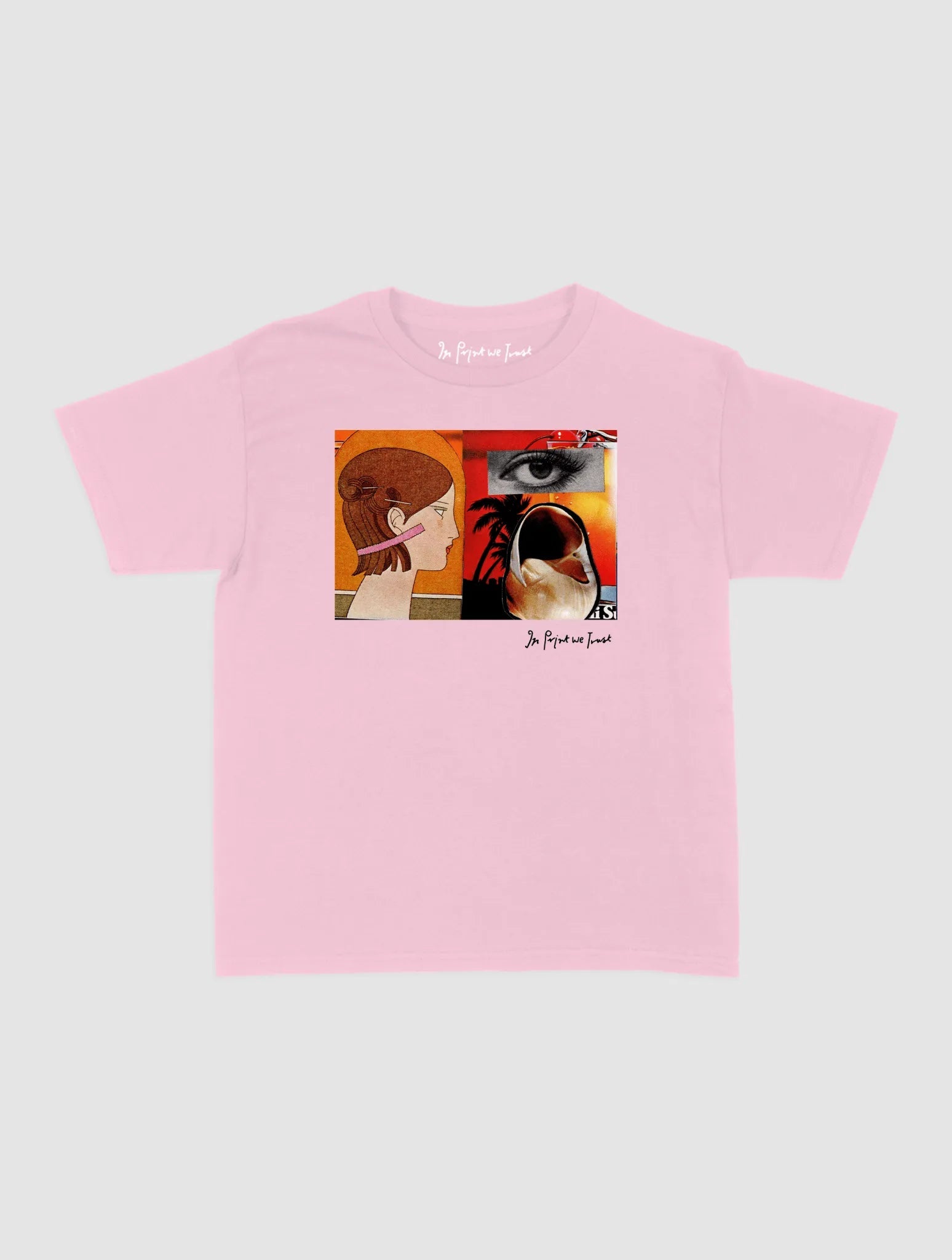 tropical baby tee - In Print We Trust