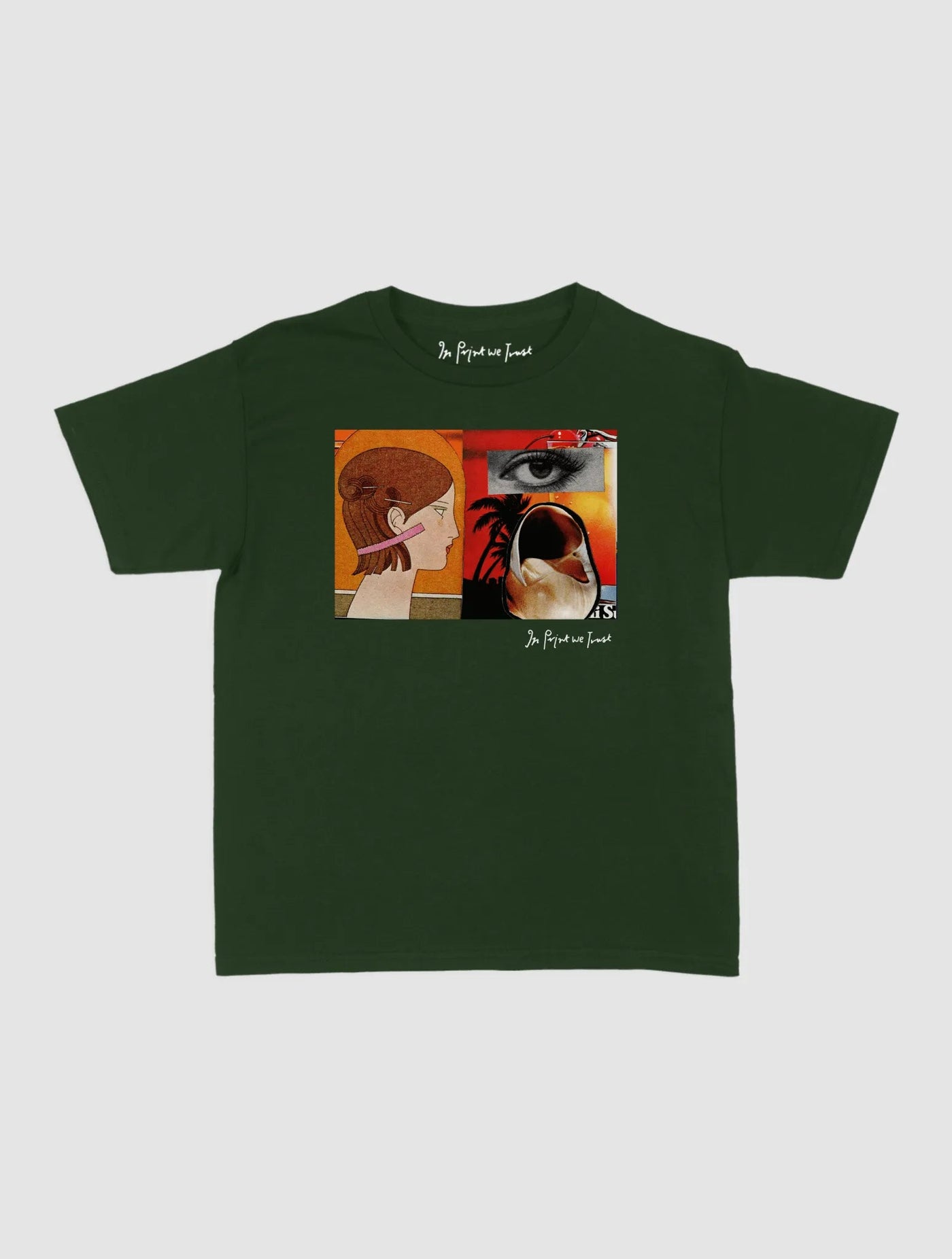 tropical baby tee - In Print We Trust