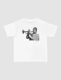 trumpet baby tee - In Print We Trust