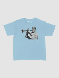 trumpet baby tee - In Print We Trust